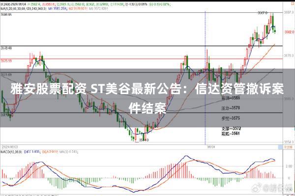 雅安股票配资 ST美谷最新公告：信达资管撤诉案件结案